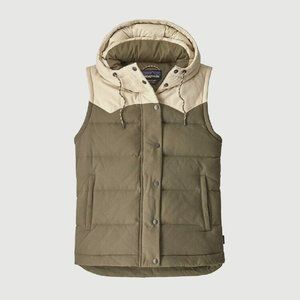 Patagonia Women’s Bivy Down Vest Small Sage Khaki
